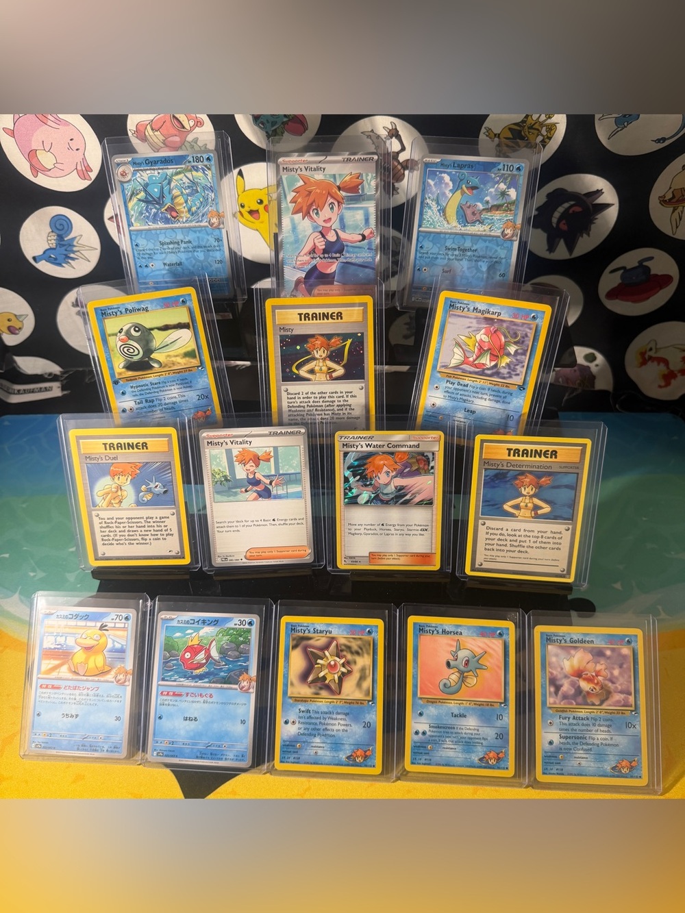 Misty Trainer Card Lot